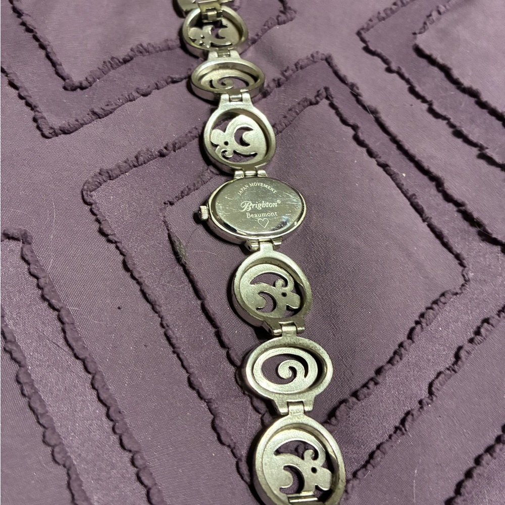 Beaumont Brighton Silver Swirl Bracelet Watch